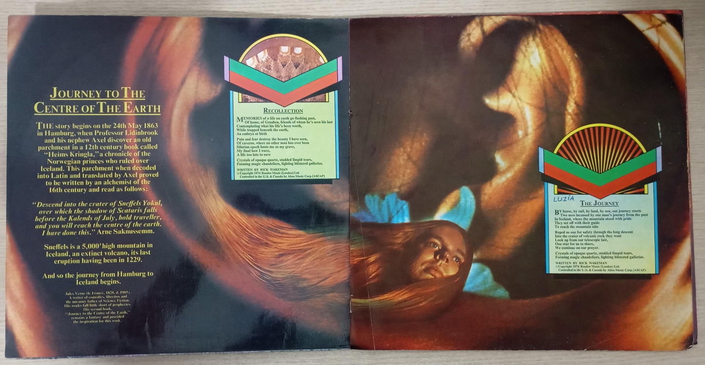 Disco Vinil Journey To The Centre Of The Earth Rick Wakeman