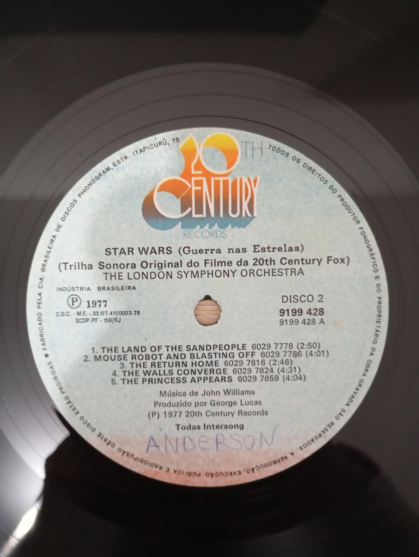 Lp Vinil John Williams Star Wars Guerra Nas Estrelas Duplo