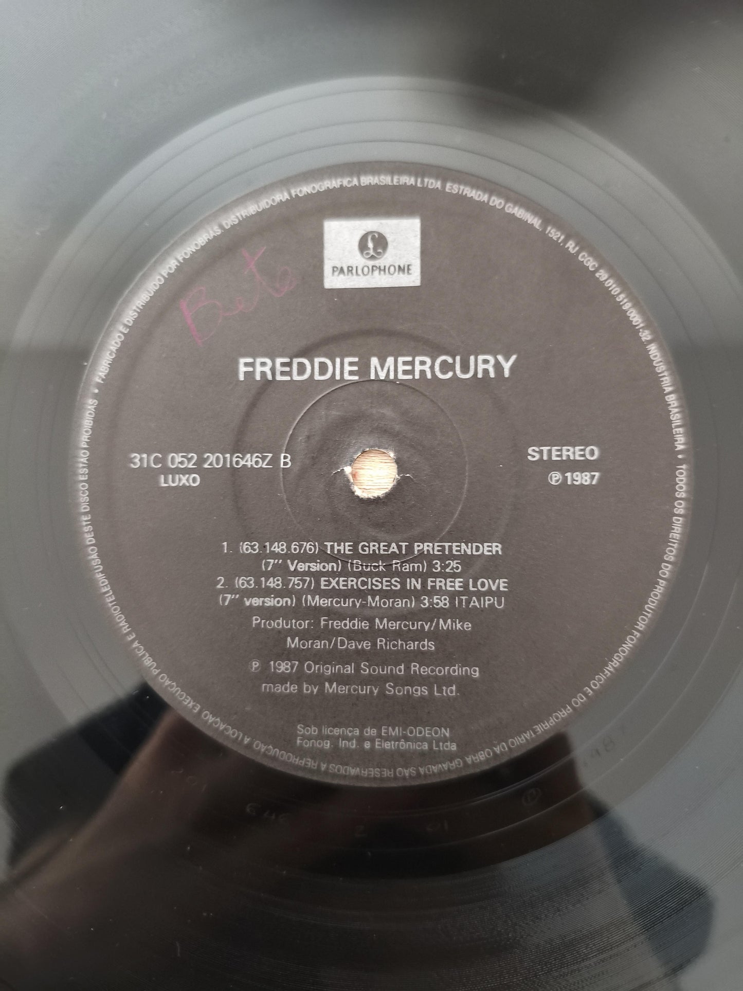 Lp Vinil Freddie Mercury The Great Pretender Extended