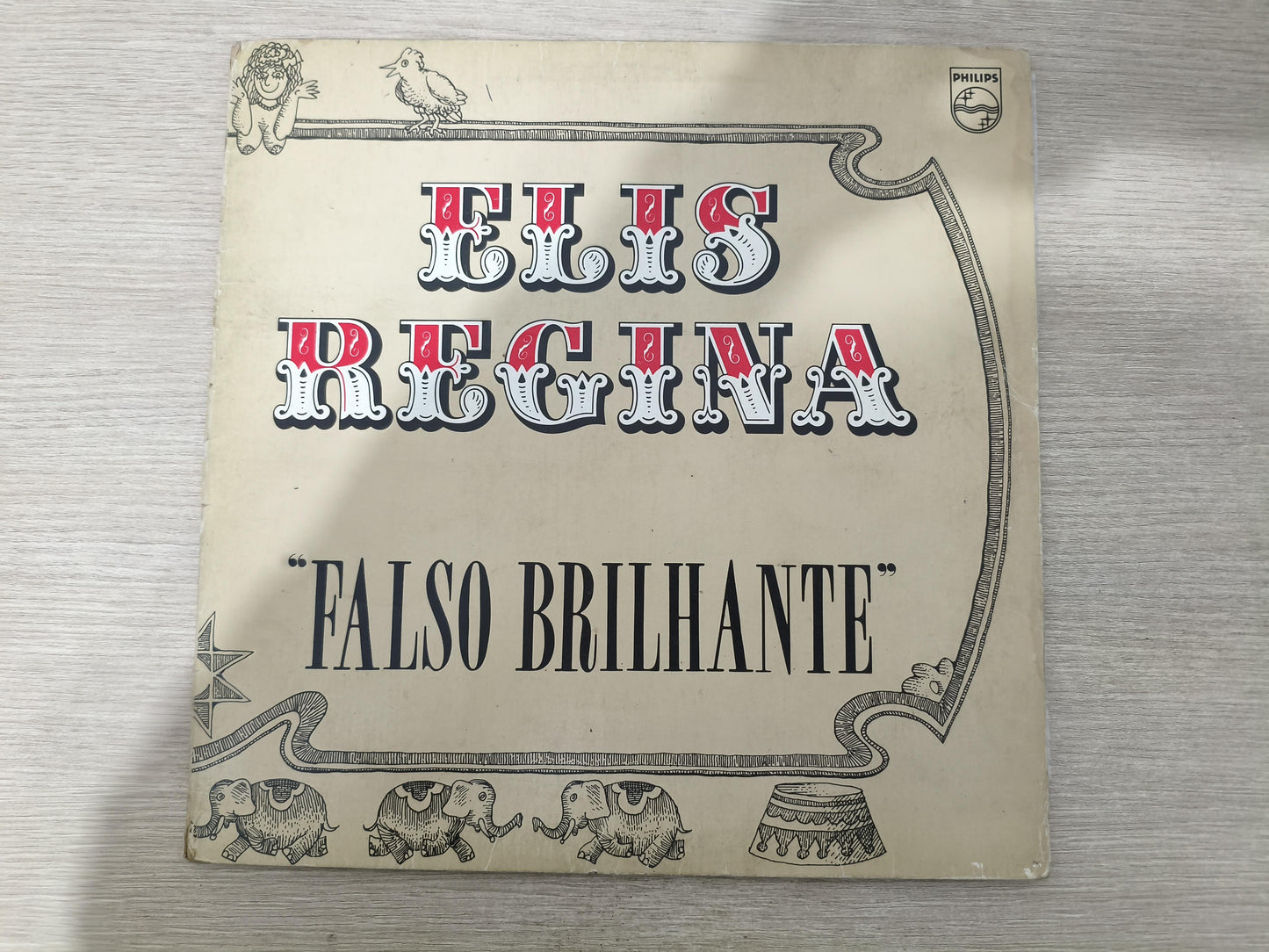 Lp Vinil Elis Regina Falso Brilhante Capa Dupla