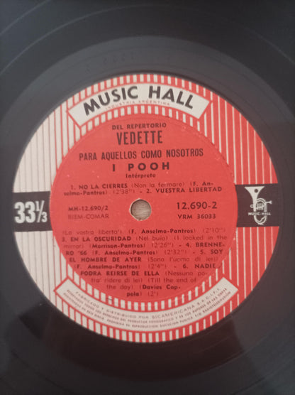 Lp Vinil Pooh Para Aquellos Como Nosotros Importado