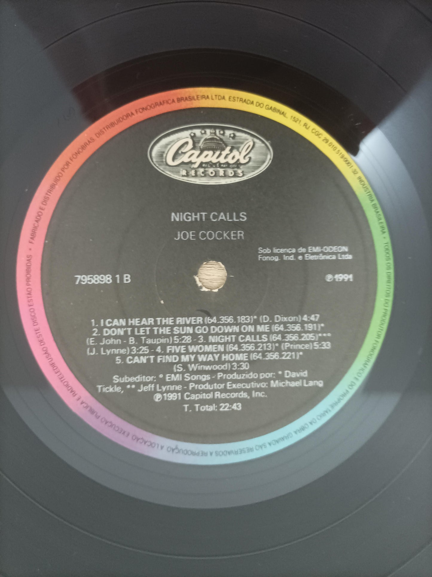 Lp Vinil Joe Cocker Night Calls