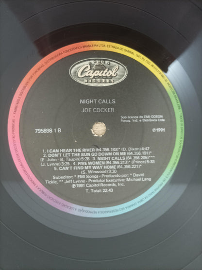 Lp Vinil Joe Cocker Night Calls