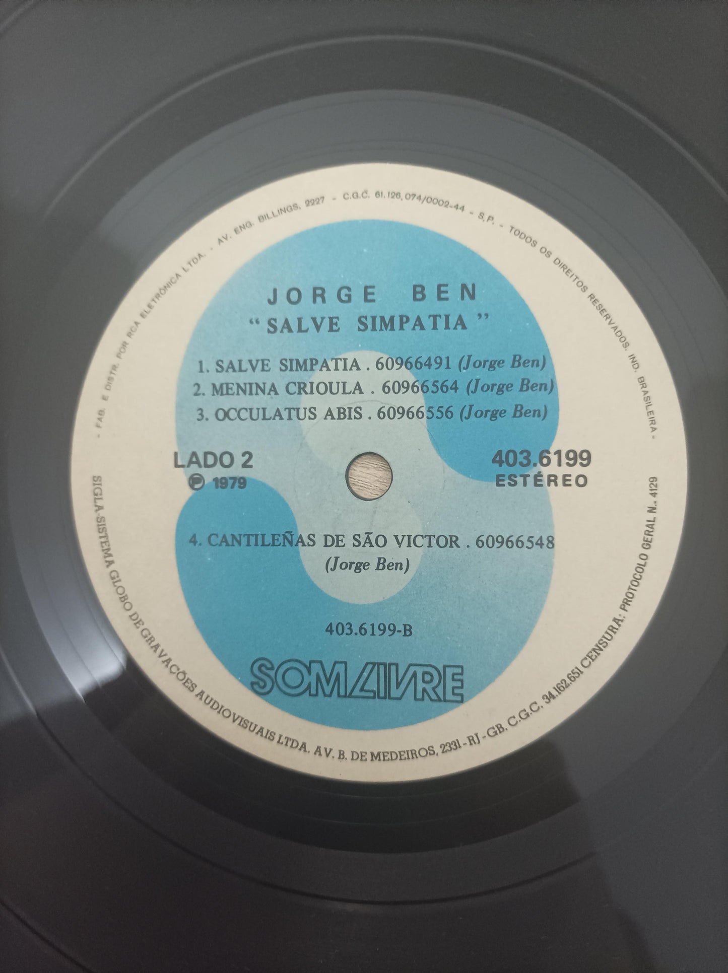 Lp Vinil Jorge Ben Salve Simpatia