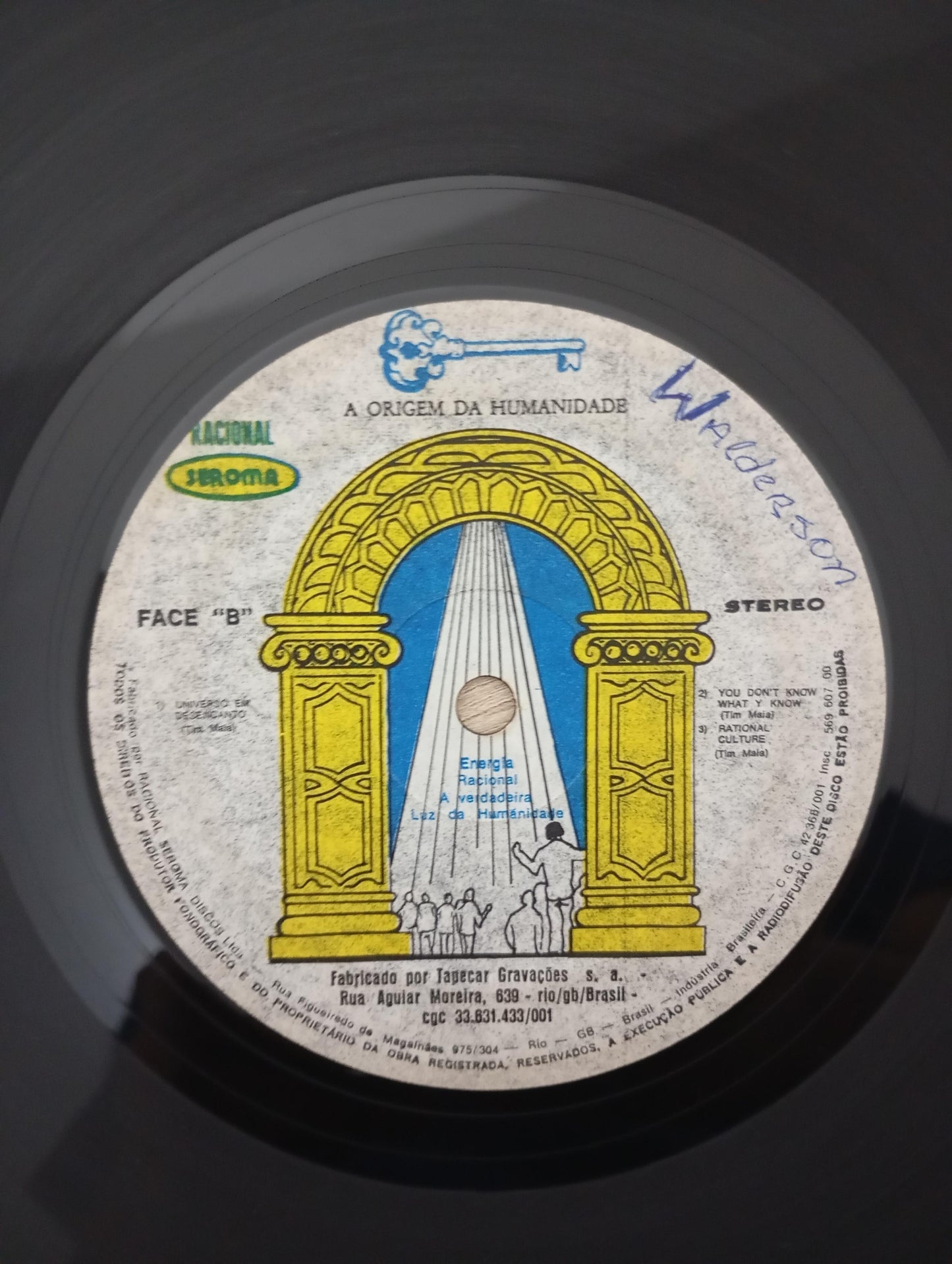 Lp Vinil Tim Maia Racional Vol. 1 Original 1974