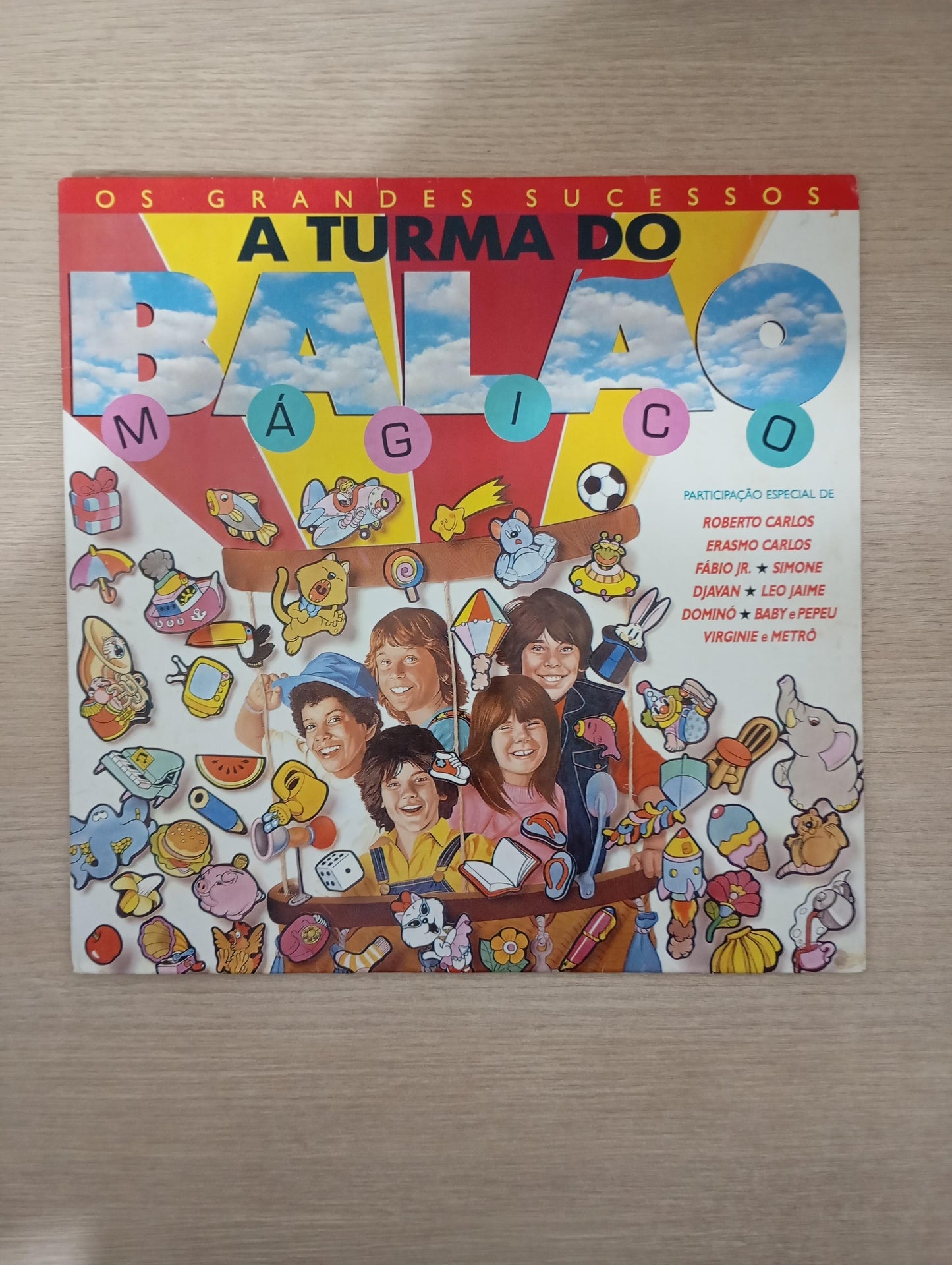 Lp Vinil A Turma Do Balão Mágico Grandes Sucessos C Encarte
