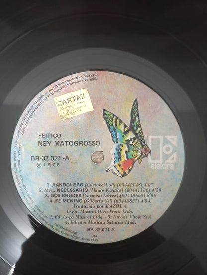 Lp Vinil Ney Matogrosso Feitiço Capa Dupla