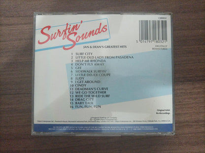 CD Jan & Dean Surfin' Sounds Greatest Hits Importado
