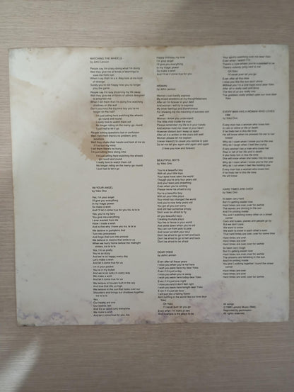 Lp Vinil John Lennon & Yoko Ono Double Fantasy Com Encarte