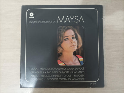 Disco Vinil Os Grandes Sucessos de Maysa Matarazzo A