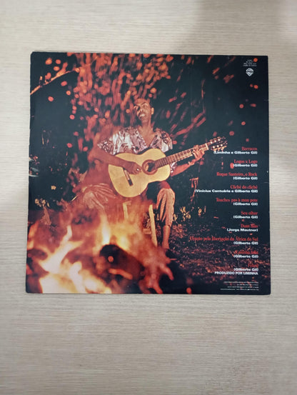 Lp Vinil Gilberto Gil Dia Dorim Noite Neon Com Encarte
