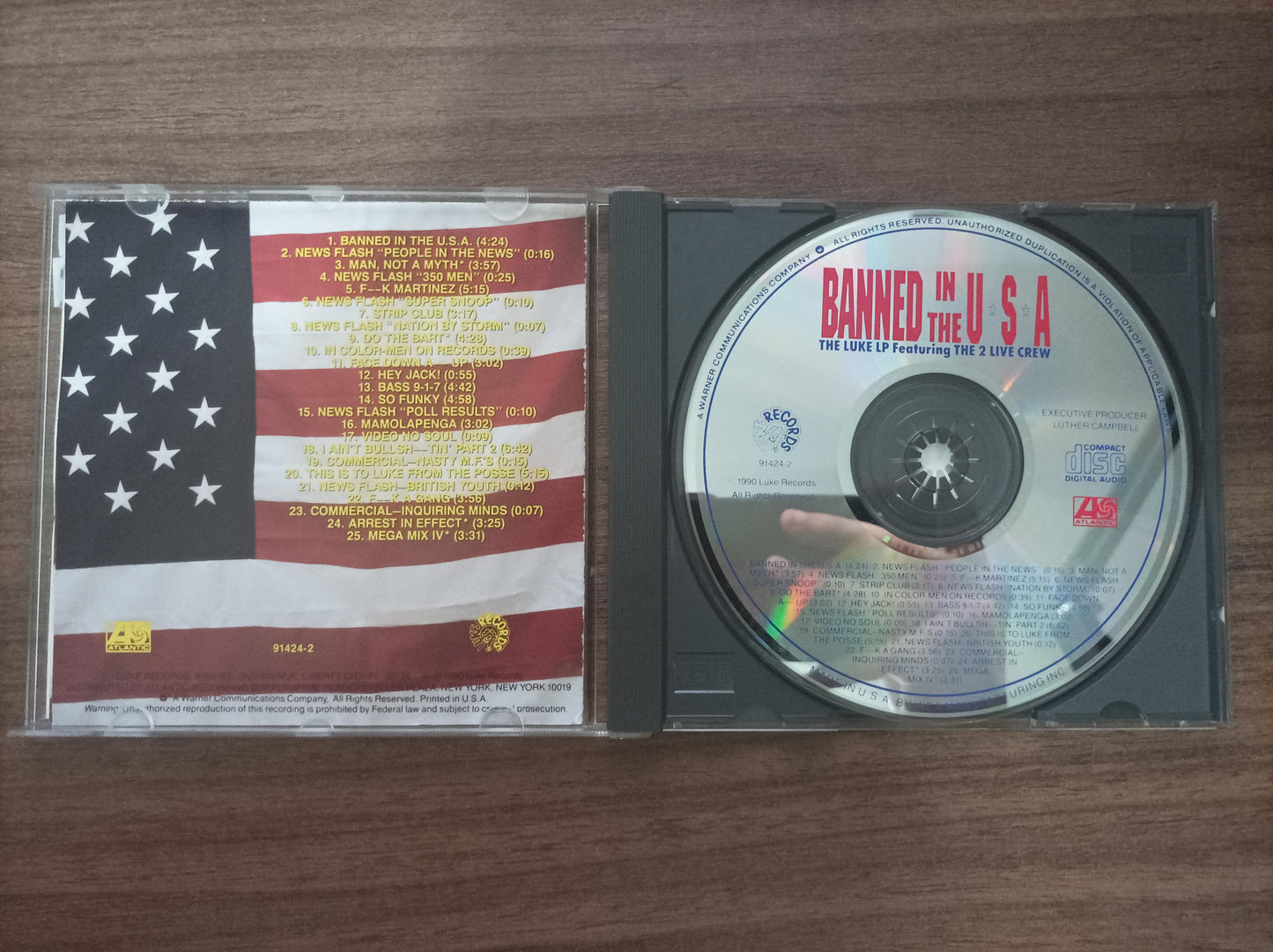 CD Luke Banned In The U.S.A. (The Luke LP) Importado