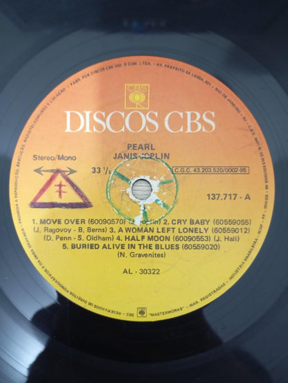 Lp Vinil Janis Joplin Pearl