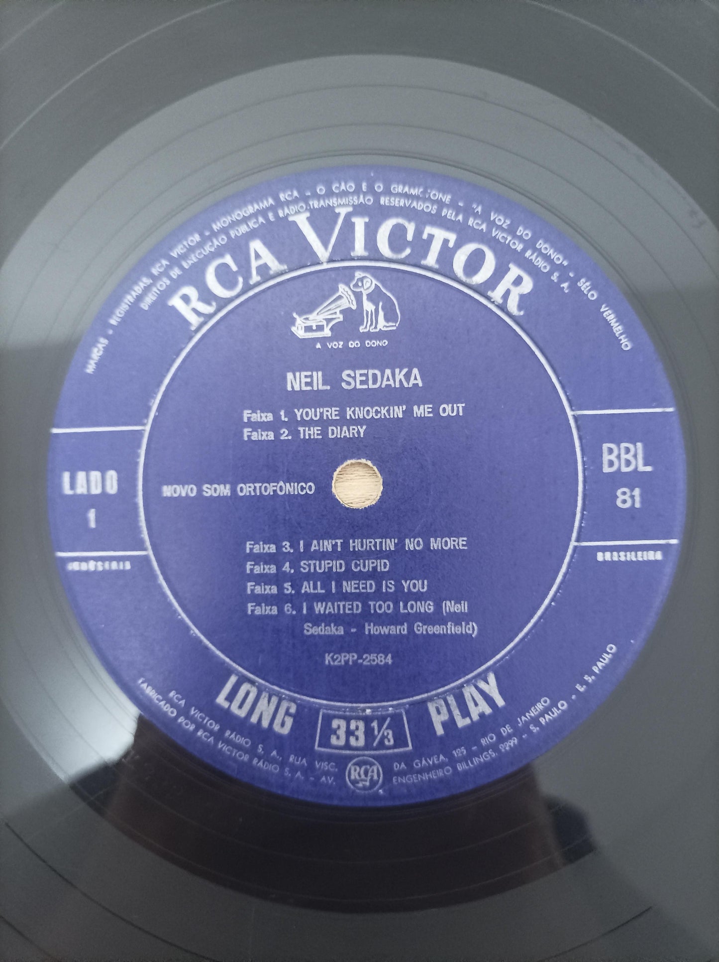 Lp Vinil Neil Sedaka 1959