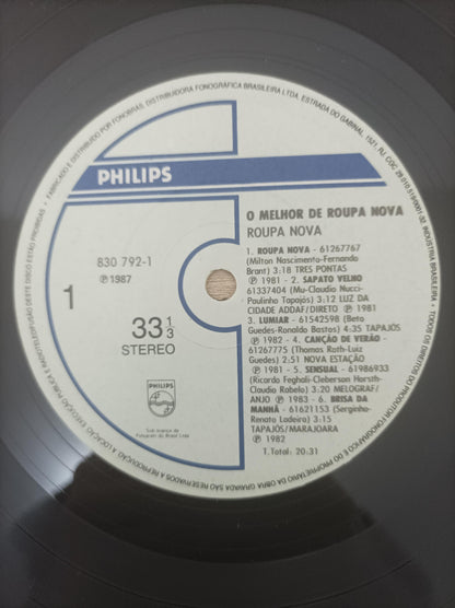 Lp Vinil Roupa Nova O Melhor de