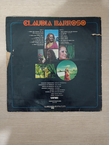 Lp Vinil Claudia Barroso 1974