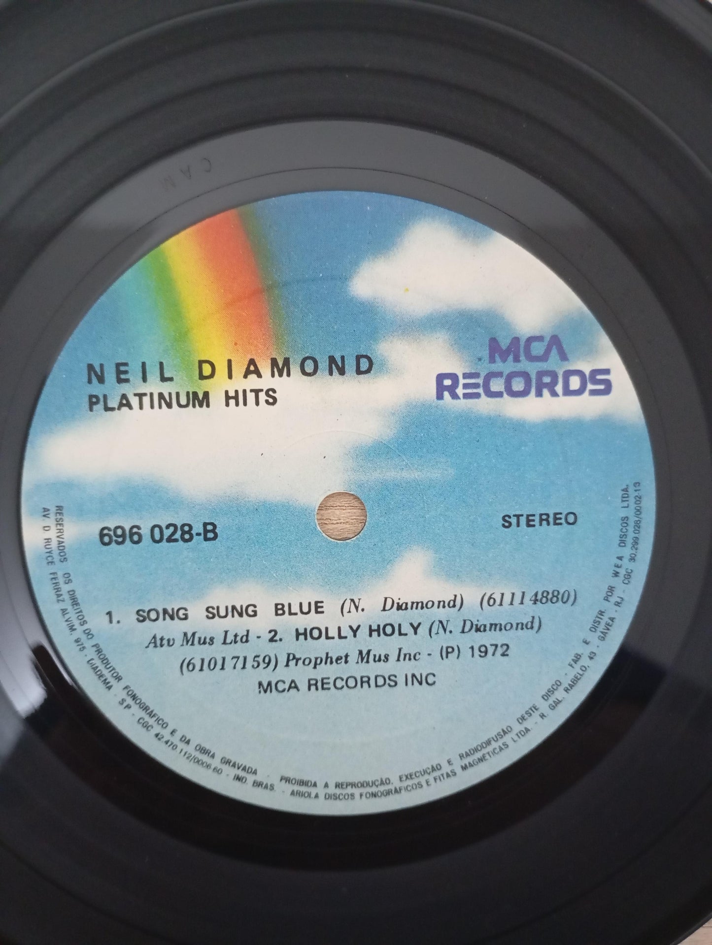 Compacto Vinil Neil Diamond Platinum Hits