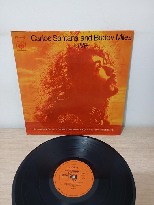 Lp Vinil Carlos Santana and Buddy Miles Live!