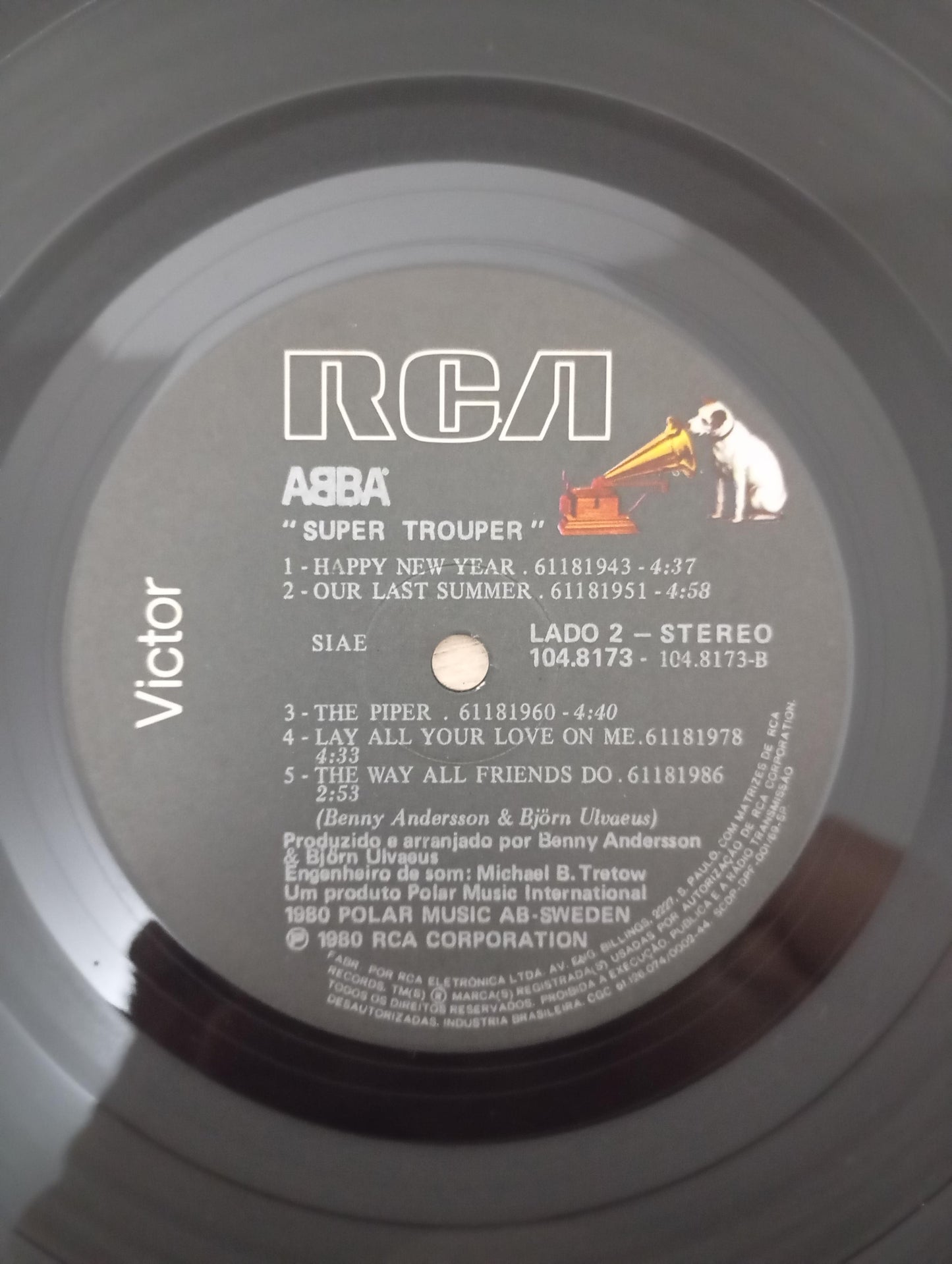Lp Vinil ABBA Super Trouper Com Encarte