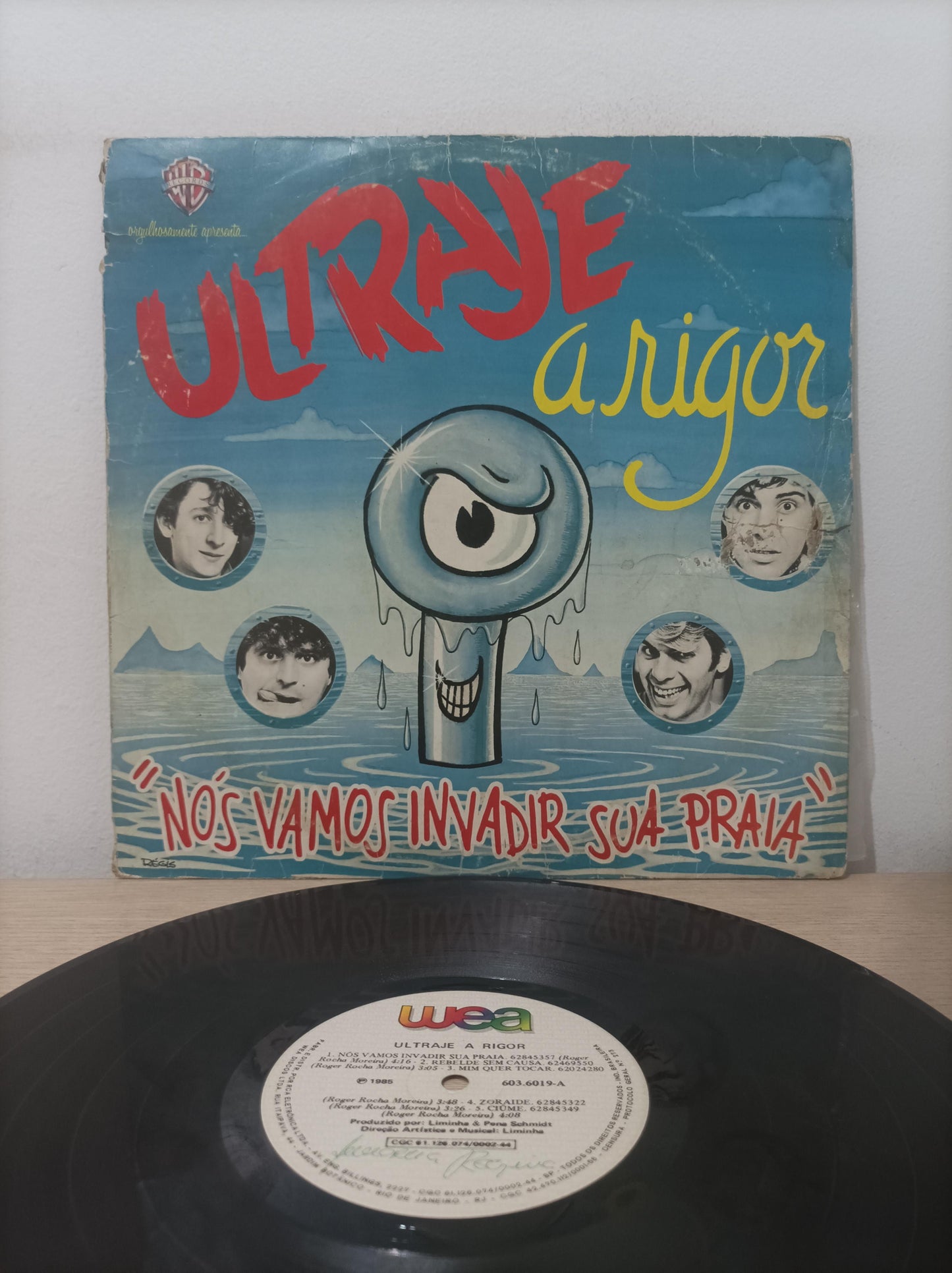 Lp Vinil Ultraje A Rigor Nós Vamos Invadir Sua Praia