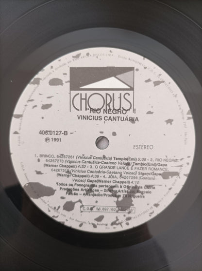 Lp Vinil Vinicius Cantuária Rio Negro Com Encarte