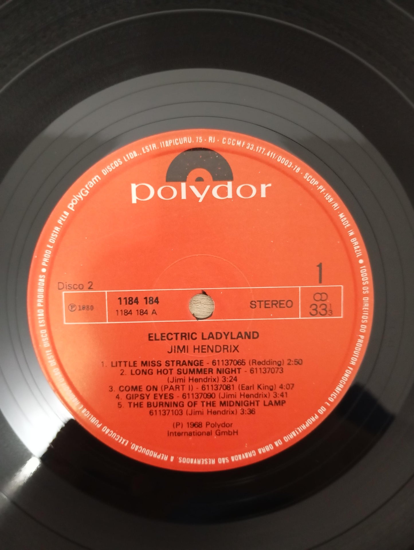 Lp Vinil The Jimi Hendrix Experience Electric Ladyland Duplo