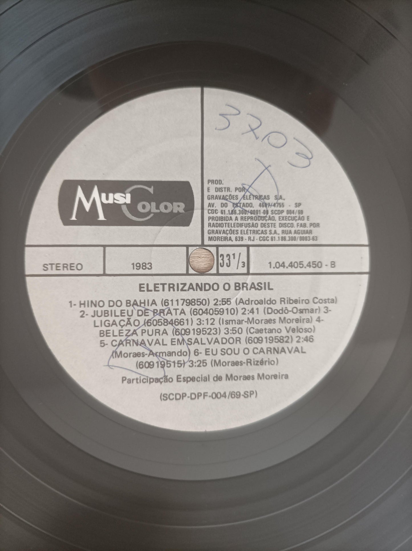 Lp Vinil Armandinho Dodô & Osmar Eletrizando O Brasil