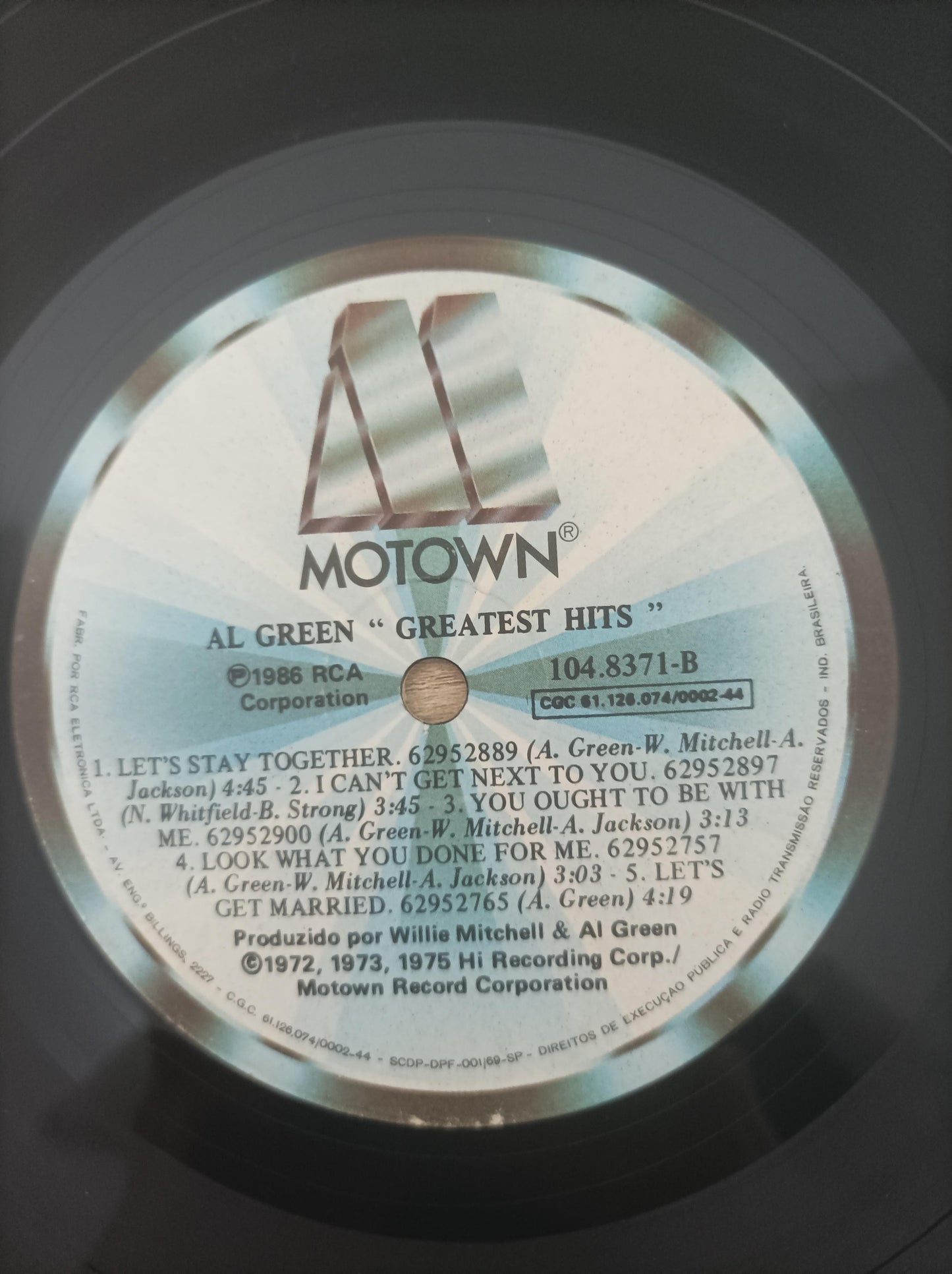 Lp Vinil Al Green Greatest Hits