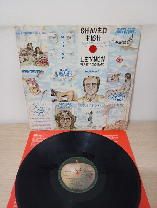 Lp Vinil John Lennon Shaved Fish Com Encarte