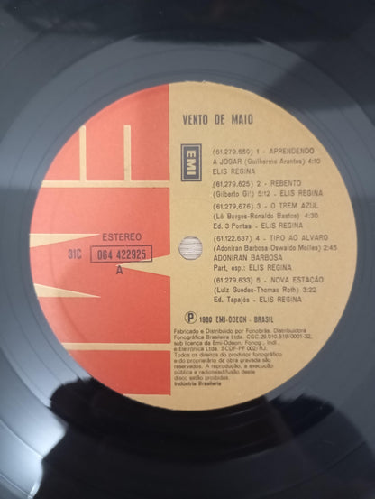 Lp Vinil Elis Regina Vento De Maio