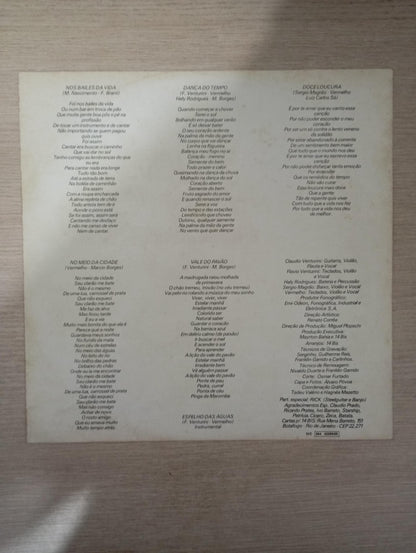 Lp Vinil 14 Bis Espelho Das Águas Capa Dupla Com Encarte