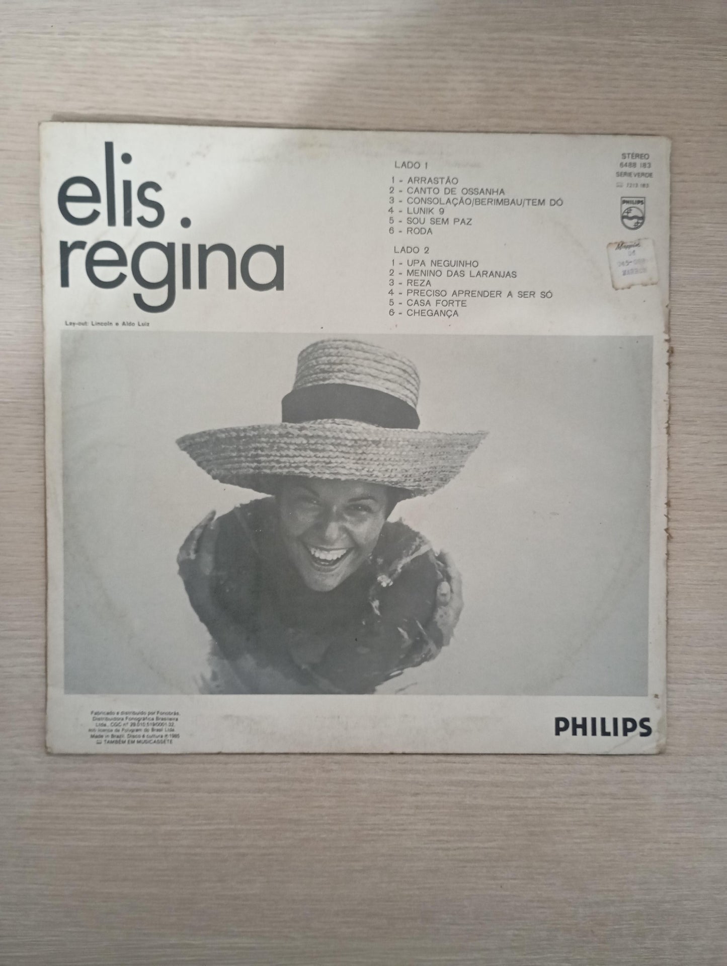 Lp Vinil Elis Regina Autógrafo De Sucessos-Elis Regina
