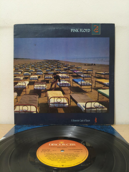 Lp Vinil Pink Floyd A Momentary Lapse Of Reason Com Encarte