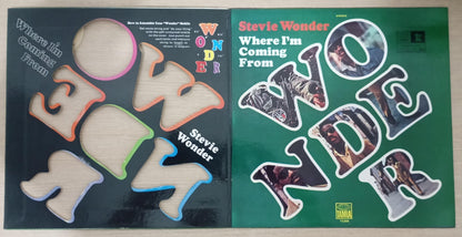 Lp Vinil Stevie Wonder Where I'm Coming From Capa Dupla
