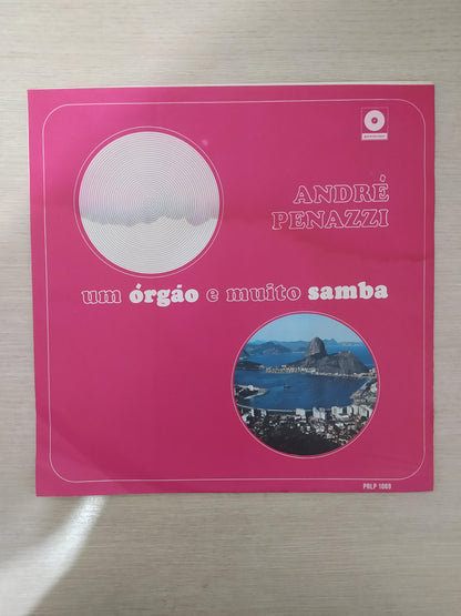Lp Vinil André Penazzi Um Órgão E Muito Samba