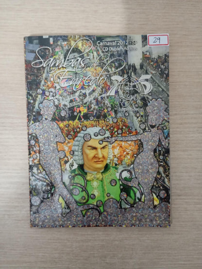 DVD Sambas Enredo Carnaval 2012 - SP Duplo
