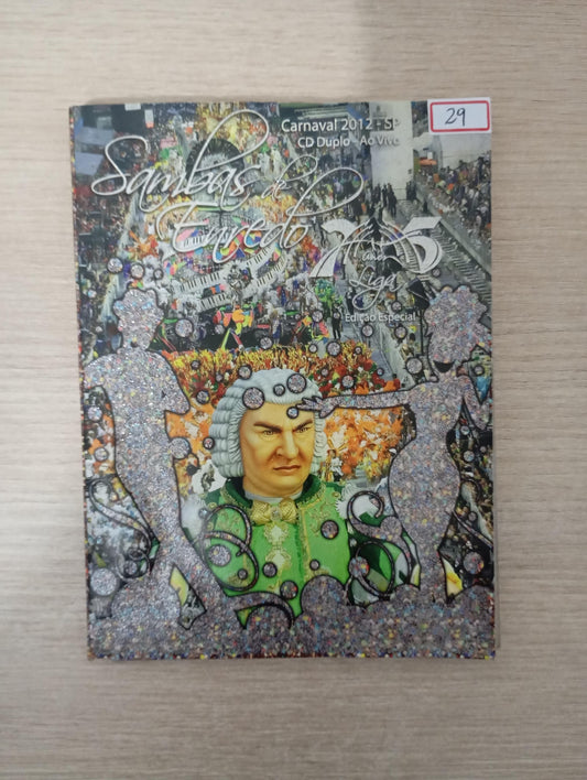 DVD Sambas Enredo Carnaval 2012 - SP Duplo