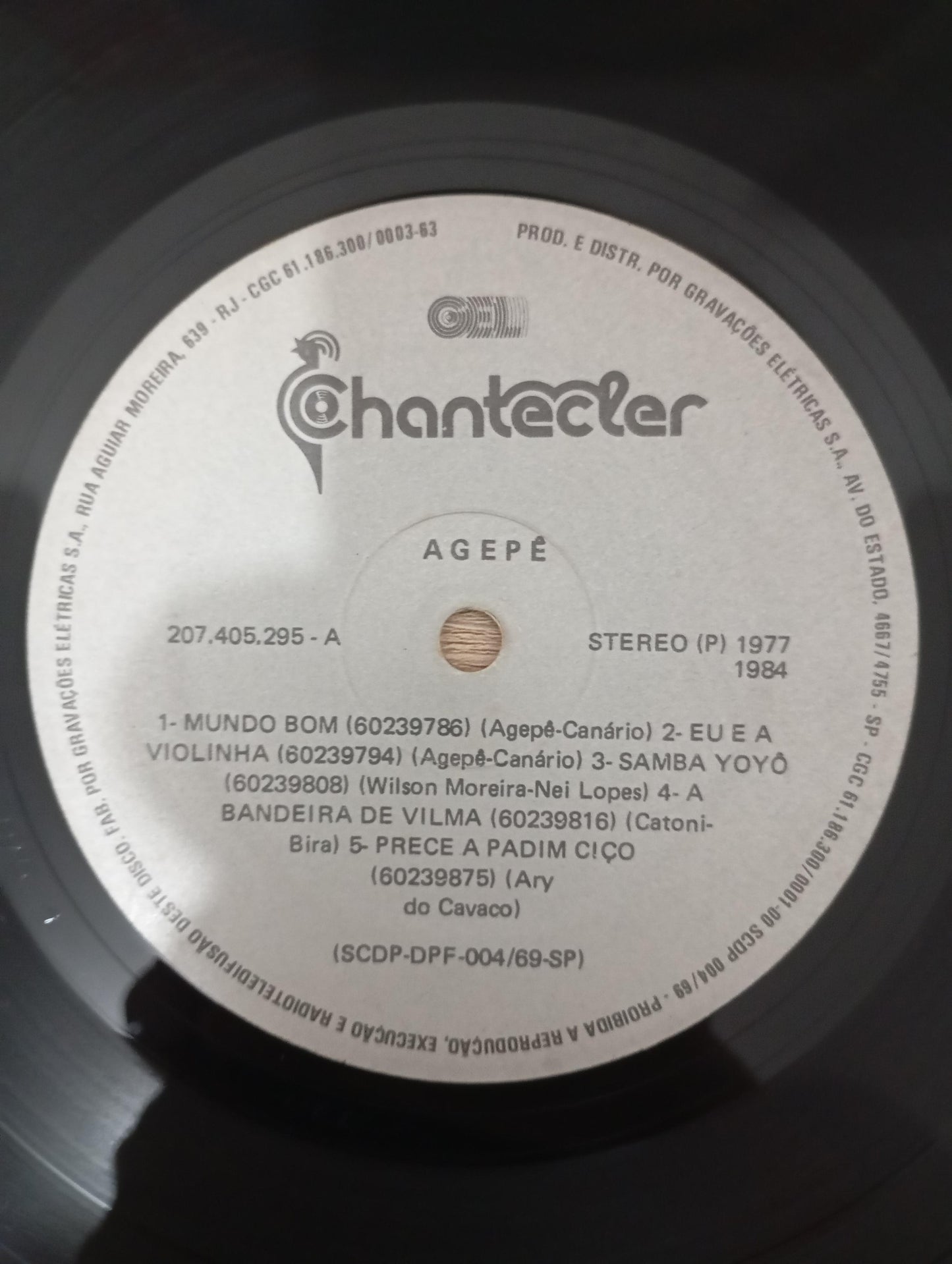 Lp Vinil Agepê 1984