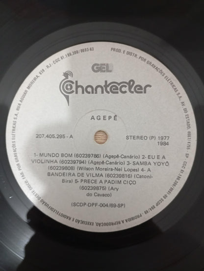 Lp Vinil Agepê 1984
