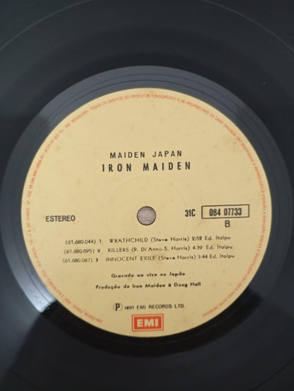 Lp Vinil Iron Maiden Maiden Japan