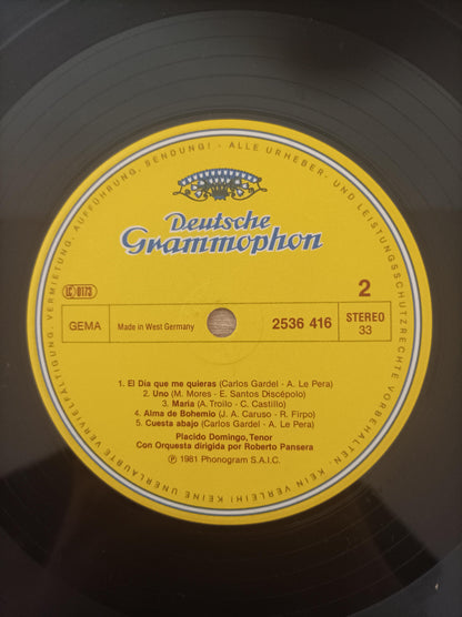 Lp Vinil Placido Domingo Sings Tangos Importado
