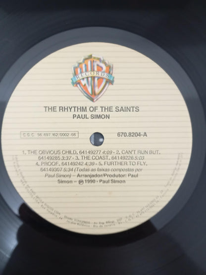 Lp Vinil Paul Simon The Rhythm Of The Saints Com Encarte