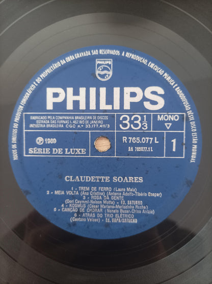 Lp Vinil Claudette 1969