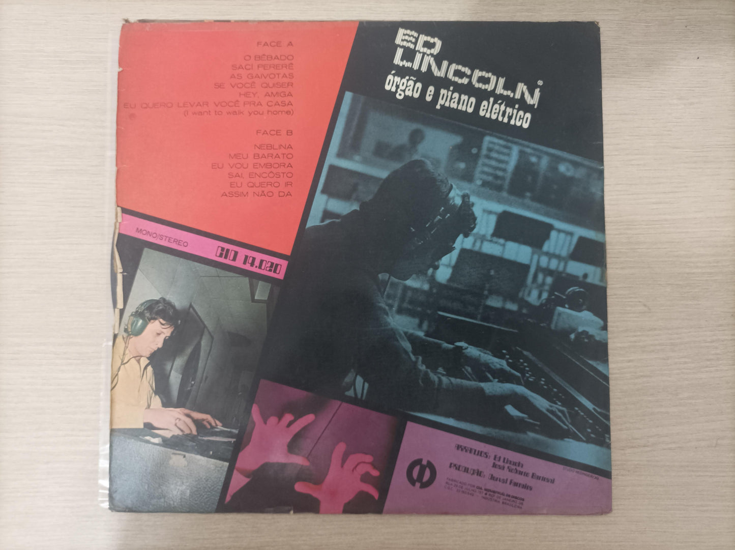Lp Vinil Ed Lincoln Órgão E Piano Elétrico