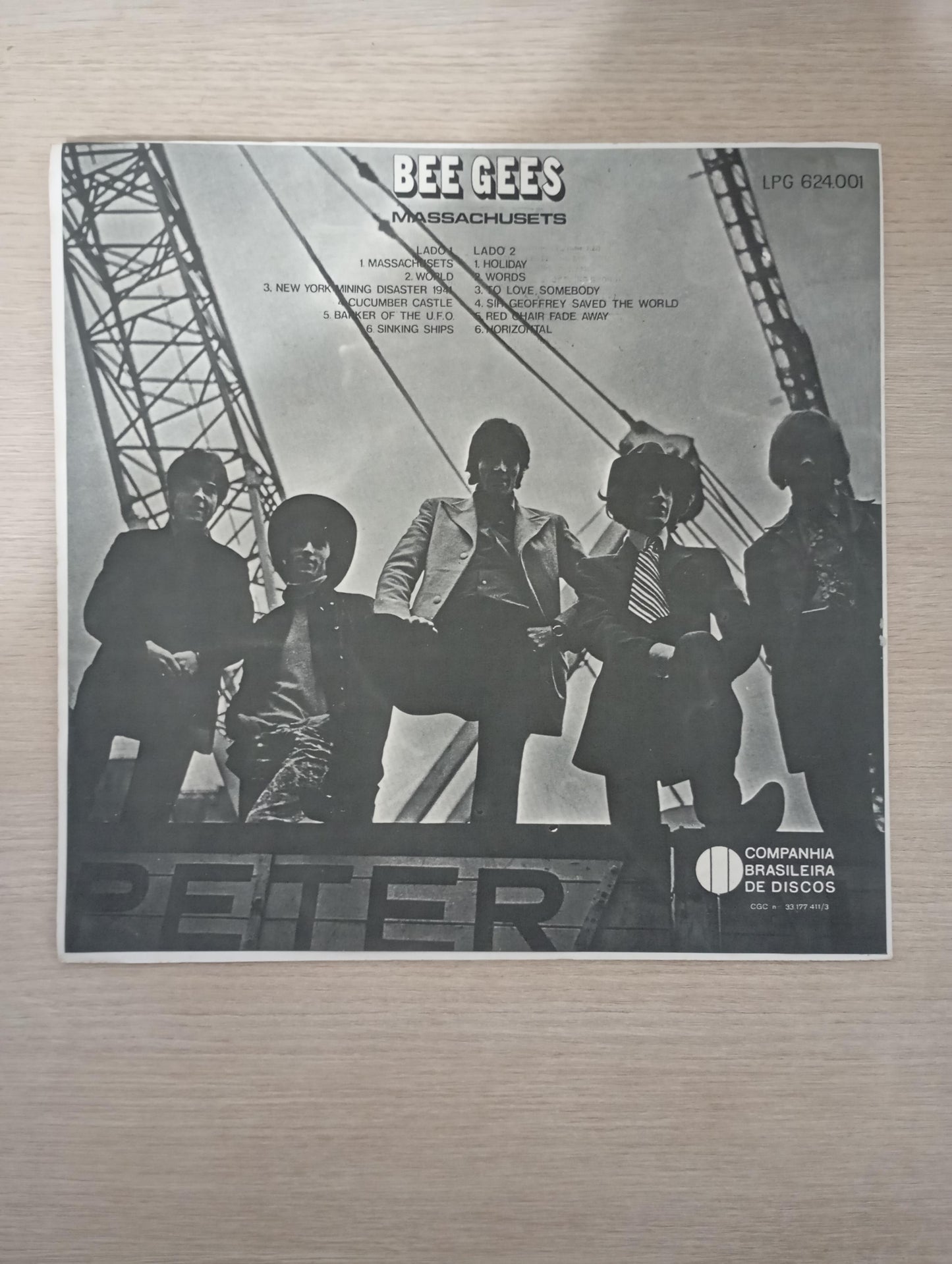 Lp Vinil Bee Gees Massachusets 1968