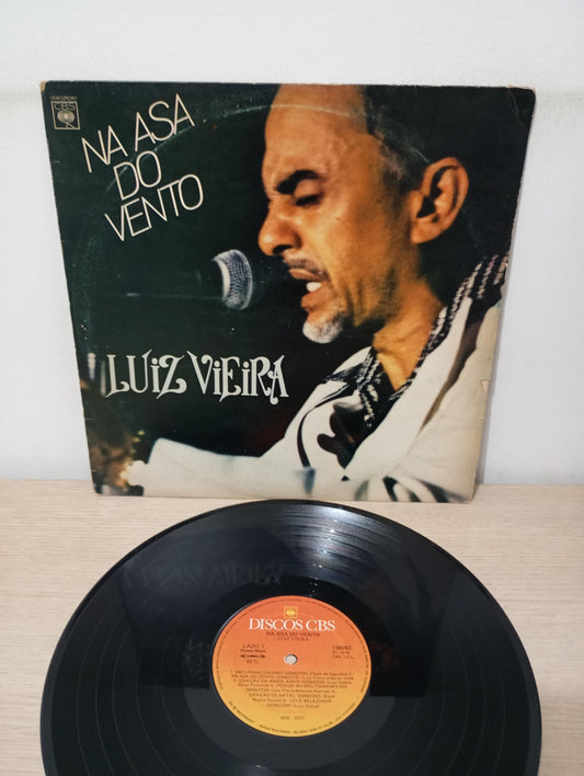 Lp Vinil Luiz Vieira Na Asa Do Vento