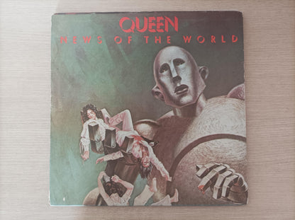 Lp Vinil Queen News Of The World Capa Dupla Com Encarte