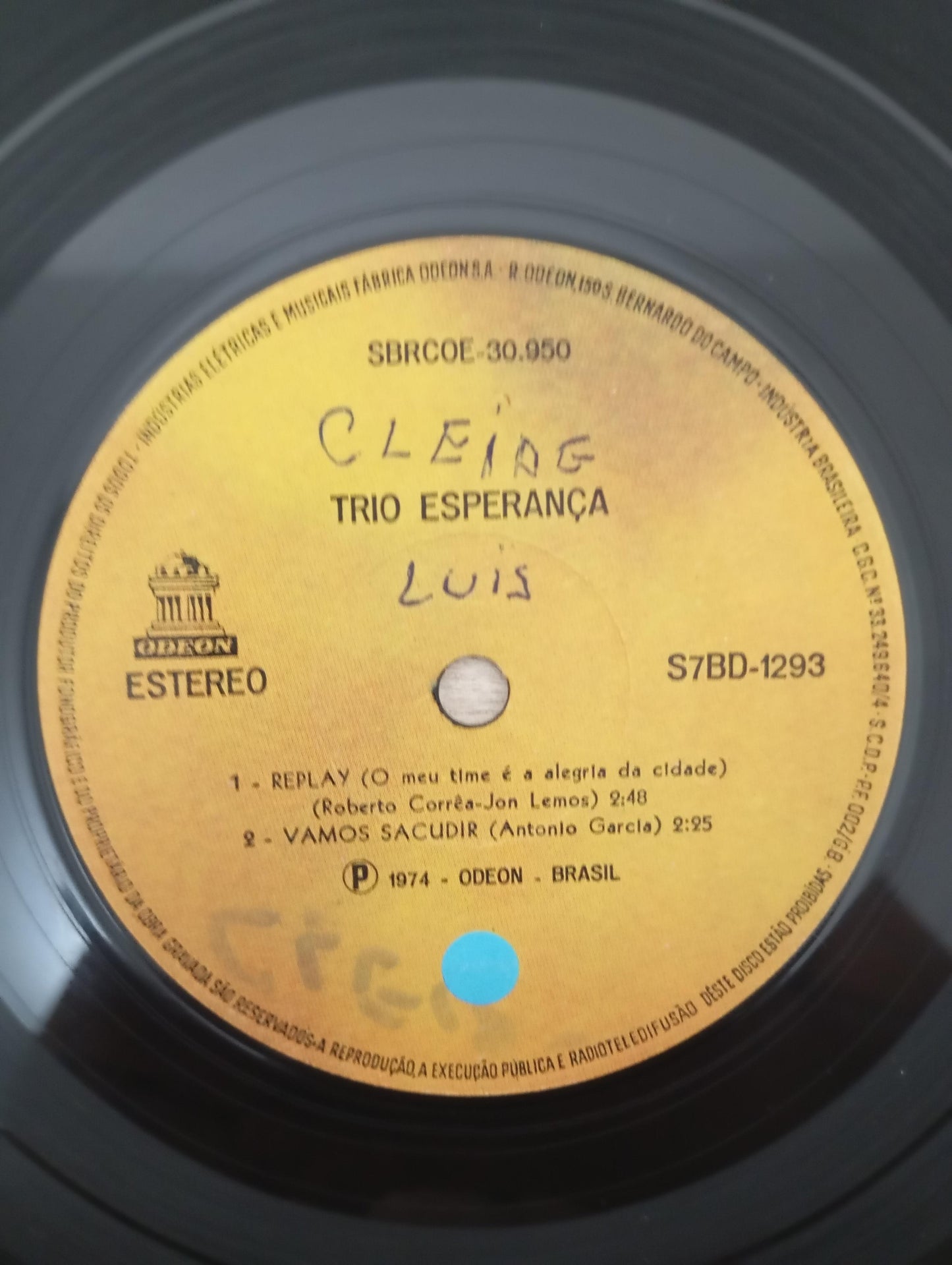 Compacto Vinil Trio Esperança Arrasta A Sandália