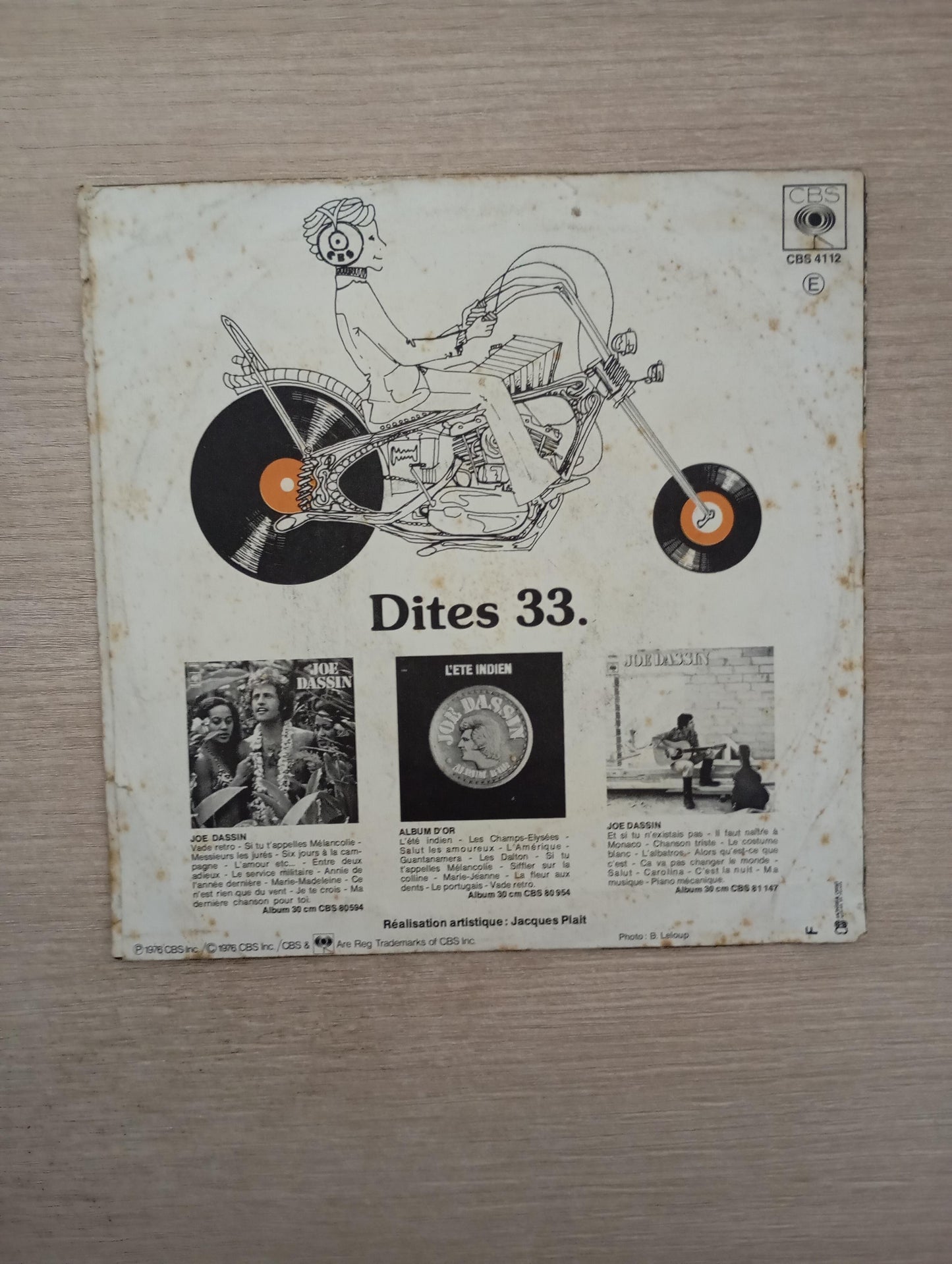 Compacto Vinil Joe Dassin Salut Et Si Tu N'Existais Pas Imp