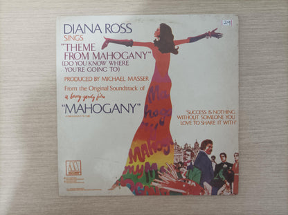Compacto Vinil Diana Ross Sings Theme From Mahogany